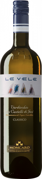 Verdicchio Castelli di Jesi DOC Class. Le Vele Moncaro Marken Weißwein trocken | Saffer's WinzerWelt