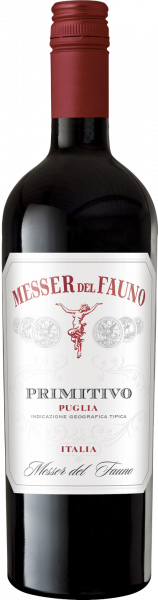 Primitivo Puglia IGT Messer del Fauno Apulien Rotwein trocken