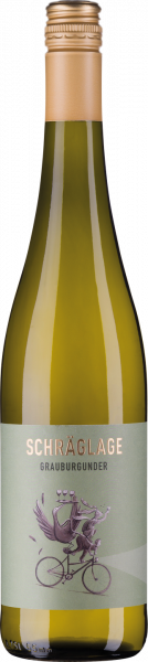 Schräglage Grauburgunder QbA trocken Rheinhessen Weißwein trocken