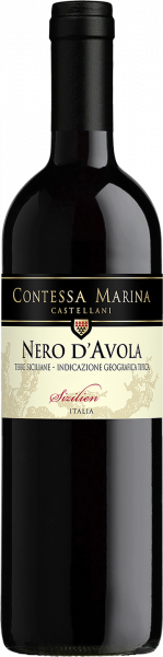 Nero d´Avola Sicilia DOC Contessa Marina Castellani Sizilien Rotwein trocken