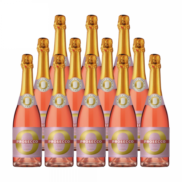 9+3 Aktion Prosecco Spumante DOC Rosé Bella Aura Oro 2020