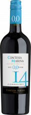 Zero Rosso entalkoholisiert 14 Contessa Marina Apulien Italien Rotwein alkoholfrei trocken Zero Rosso entalkoholisiert 14 Contessa Marina Apulien Italien Rotwein alkoholfrei trocken