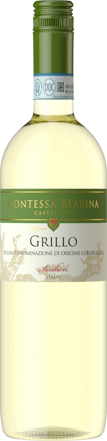 Grillo Sicilia DOC Contessa Marina Sizilien Weißwein trocken | Weißwein |  Weinart | Wein | Saffers WinzerWelt | Weißweine