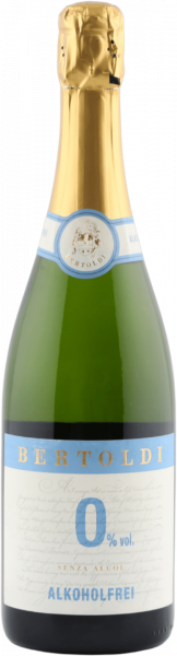 Bertoldi Zero Schäumendes Getränk aus entalkoholisiertem Wein