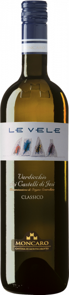 Verdicchio Castelli di Jesi DOC Class. Le Vele Moncaro Marken Weißwein trocken