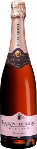 Champagner Grande Rosé Brut Beaumont des Crayeres Champagne Schaumwein