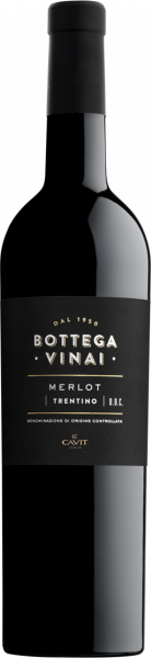 Merlot Trentino DOC Bottega Vinai Trentin Rotwein trocken