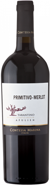 Primitivo Merlot Tarantino IGT Contessa Marina Apulien wein kaufen münchen | Saffer's WinzerWelt