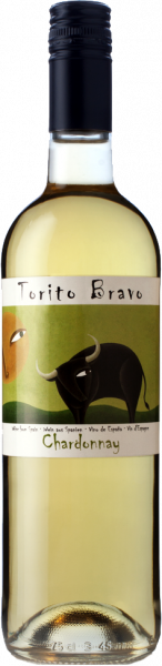 Chardonnay Cariñena DOP Torito Bravo Weißwein trocken