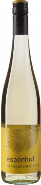 Espenhof Weißes Espenblatt fruchtig QbA Rheinhessen Weißwein | Saffer's WinzerWelt