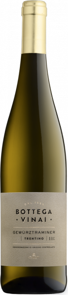 Gewürztraminer Trentino DOC Bottega Vinai Trentin Weißwein trocken