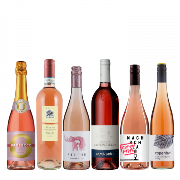 Probierpaket Drink Pink - Vielfalt der Roséweine