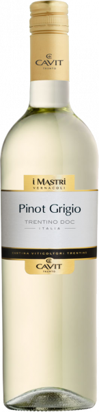 Pinot Grigio Trentino DOC Mastri Vernacoli Cavit Trentin Weißwein trocken