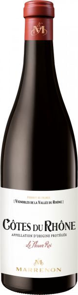Marrenon Le Fleuve Roi AOP Côtes du Rhône Rhône-Tal Rotwein trocken