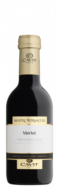 Merlot Trentino DOC Mastri Vernacoli 0,25l Cavit Trentin wein kaufen münchen | Saffer's WinzerWelt