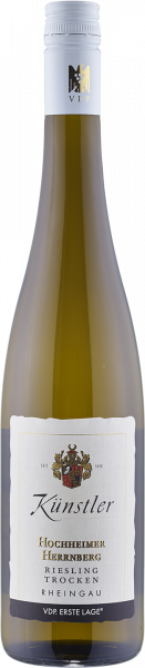 Künstler Hochheimer Herrnberg Riesling trocken Erste Lage QbA Rheingau Weißwein