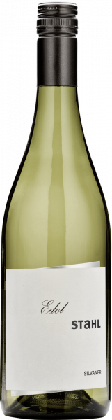 Stahl Edelstahl Silvaner QW trocken Franken Weißwein