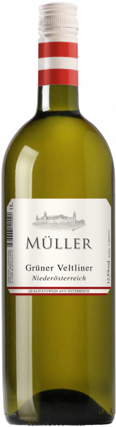 Grüner Veltliner QUW Niederösterreich 1,0l Müller Weißwein trocken