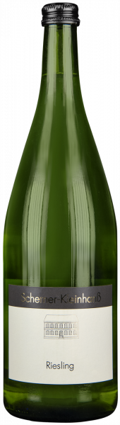 Riesling QbA halbtrocken 1,0l Scherner-Kleinhanß Rheinhessen Weißwein