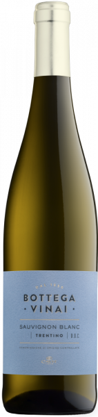 Sauvignon Blanc Trentino DOC Bottega Vinai Trentin Weißwein trocken