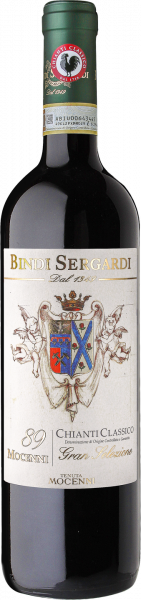 Chianti Classico Gran Selezione DOCG Mocenni 89 Bindi Sergardi Toskana Rotwein trocken