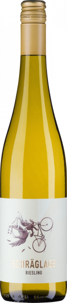 Schräglage Riesling QbA trocken Pfalz Weißwein