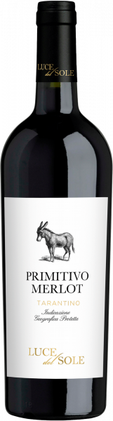 Primitivo Merlot Tarantino IGT Luce del Sole Apulien Rotwein halbtrocken | Saffer's WinzerWelt