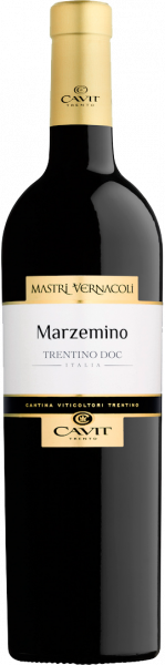 Marzemino Trentino DOC Mastri Vernacoli Cavit Trentin Rotwein trocken