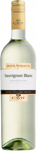 Sauvignon Blanc Trentino DOC Mastri Vernacoli Cavit Trentin Weißwein trocken | Saffer's WinzerWelt