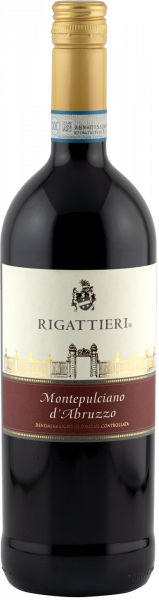 Montepulciano d´Abruzzo DOC 1,0l Rigattieri Abruzzen Rotwein trocken