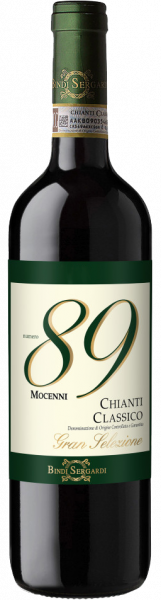 Chianti Classico Gran Selezione DOCG Mocenni 89 Bindi Sergardi Toskana Rotwein trocken | Saffer's WinzerWelt