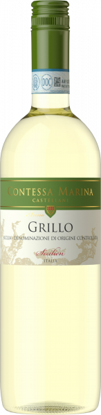 Grillo Sicilia DOC Contessa Marina Sizilien Weißwein trocken