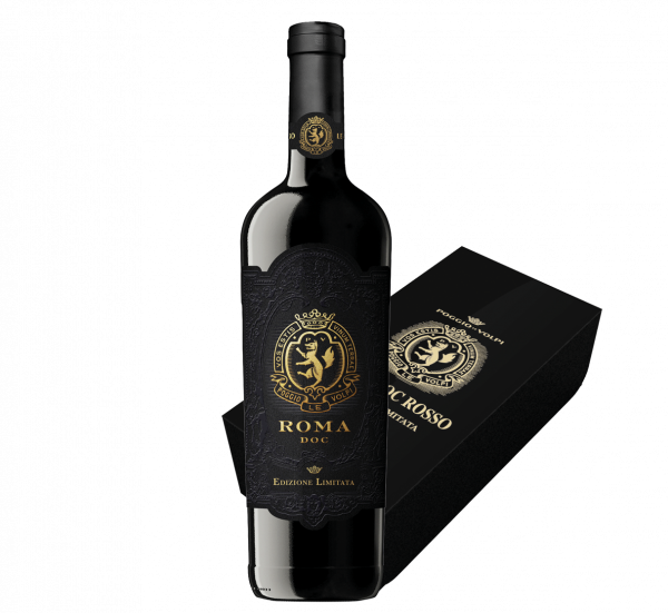 Roma DOC Edizione Limitata Poggio Le Volpi Latium Rotwein halbtrocken