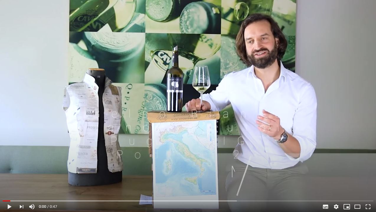 Gelso Bianco Fiano Minutolo Puglia IGT Podere 29 Apulien Weißwein trocken
