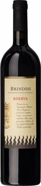 Brindisi Riserva DOC Fiamme Nere Apulien Rotwein trocken