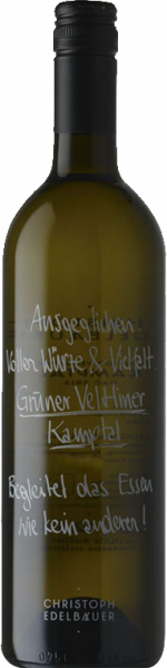 Bio-Grüner Veltliner Kamptal DAC Edelbauer Weißwein trocken
