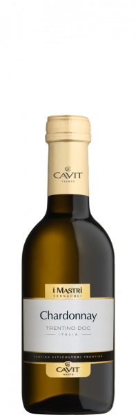 Chardonnay Trentino DOC Mastri Vernacoli 0,25l Cavit Trentin Weißwein trocken