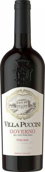 Toscana Governo all´uso toscano IGT Villa Puccini Toskana Rotwein trocken