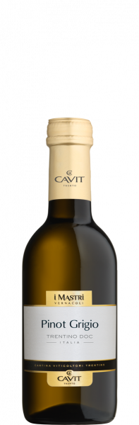Pinot Grigio Trentino DOC Mastri Vernacoli 0,25l Cavit Trentin Weißwein trocken