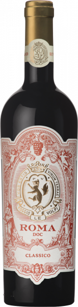 Roma Rosso Classico DOC Poggio Le Volpi Latium Rotwein trocken