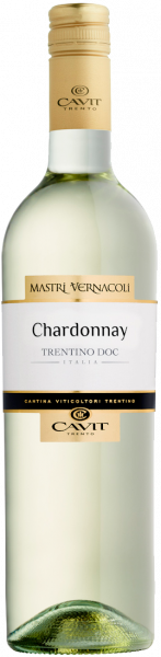 Chardonnay Trentino DOC Mastri Vernacoli Cavit Trentin Weißwein trocken | Saffer's WinzerWelt