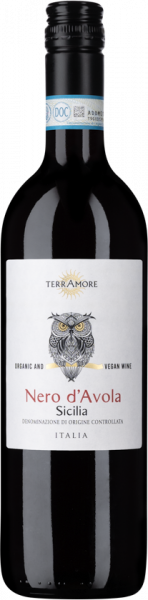 Bio-Nero d´Avola Sicilia DOC TerrAmore Sizilien Rotwein trocken