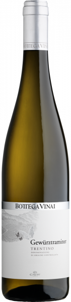Gewürztraminer Trentino DOC Bottega Vinai Trentin Weißwein trocken