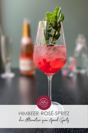 Himbeer-Rose-Spritz