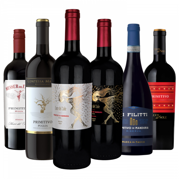 Weinpaket „Primitivo Pur“ – Die ganze Kraft Apuliens