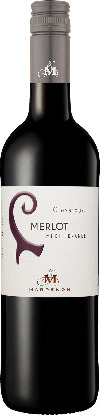 Marrenon Classique Merlot IGP Méditerranée Provence Rotwein trocken |  Saffers WinzerWelt