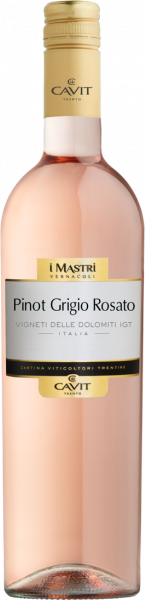 Pinot Grigio Rosato IGT delle Dolomiti Mastri Vernacoli Cavit Trentin Roséwein trocken