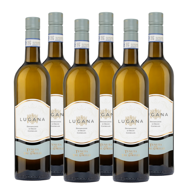 Lugana DOC Tenuta delle Tre Sorelle Lombardei Weißwein trocken (6 x 0,75 l)