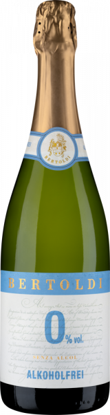 Bertoldi Zero Schäumendes Getränk aus entalkoholisiertem Wein