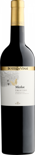 Merlot Trentino DOC Bottega Vinai Trentin Rotwein trocken